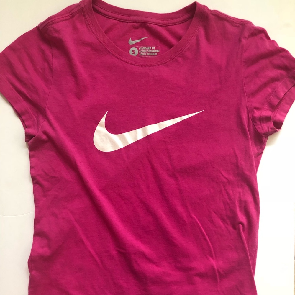 Pink Nike shirt size small